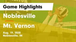 Noblesville  vs Mt. Vernon  Game Highlights - Aug. 19, 2020