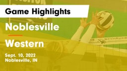 Noblesville  vs Western  Game Highlights - Sept. 10, 2022