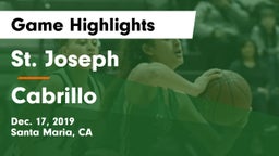St. Joseph  vs Cabrillo  Game Highlights - Dec. 17, 2019
