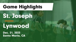 St. Joseph  vs Lynwood  Game Highlights - Dec. 21, 2023