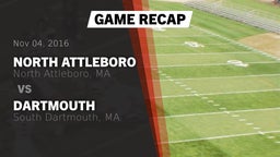 Recap: North Attleboro  vs. Dartmouth  2016