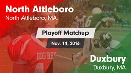 Matchup: North Attleboro vs. Duxbury  2016