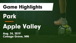 Park  vs Apple Valley  Game Highlights - Aug. 24, 2019