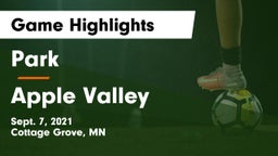 Park  vs Apple Valley  Game Highlights - Sept. 7, 2021