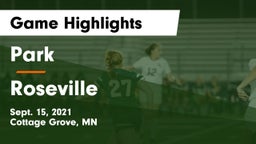 Park  vs Roseville  Game Highlights - Sept. 15, 2021