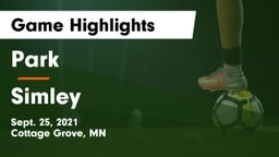 Park  vs Simley  Game Highlights - Sept. 25, 2021