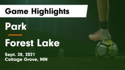 Park  vs Forest Lake  Game Highlights - Sept. 28, 2021