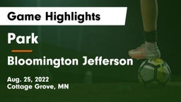 Park  vs Bloomington Jefferson  Game Highlights - Aug. 25, 2022