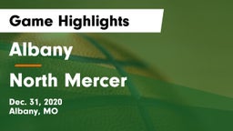 Albany  vs North Mercer  Game Highlights - Dec. 31, 2020