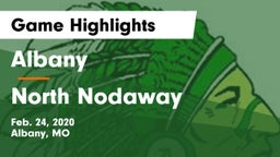 Albany  vs North Nodaway  Game Highlights - Feb. 24, 2020