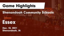 Shenandoah Community Schools vs Essex  Game Highlights - Dec. 10, 2021