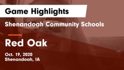 Shenandoah Community Schools vs Red Oak  Game Highlights - Oct. 19, 2020