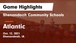 Shenandoah Community Schools vs Atlantic  Game Highlights - Oct. 12, 2021