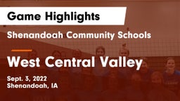 Shenandoah Community Schools vs West Central Valley  Game Highlights - Sept. 3, 2022
