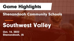 Shenandoah Community Schools vs Southwest Valley  Game Highlights - Oct. 14, 2022