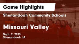 Shenandoah Community Schools vs Missouri Valley  Game Highlights - Sept. 9, 2023