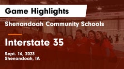 Shenandoah Community Schools vs Interstate 35 Game Highlights - Sept. 16, 2023
