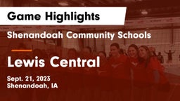 Shenandoah Community Schools vs Lewis Central  Game Highlights - Sept. 21, 2023