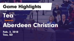 Tea  vs Aberdeen Christian Game Highlights - Feb. 2, 2018