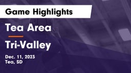 Tea Area  vs Tri-Valley  Game Highlights - Dec. 11, 2023