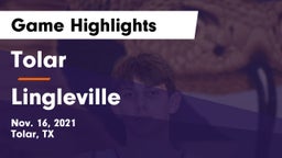 Tolar  vs Lingleville  Game Highlights - Nov. 16, 2021