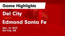 Del City  vs Edmond Santa Fe Game Highlights - Dec. 12, 2019