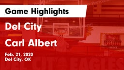 Del City  vs Carl Albert   Game Highlights - Feb. 21, 2020