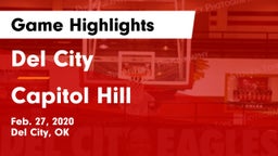 Del City  vs Capitol Hill  Game Highlights - Feb. 27, 2020