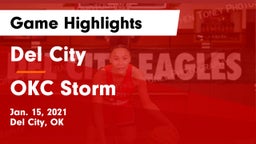 Del City  vs OKC Storm Game Highlights - Jan. 15, 2021