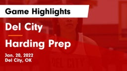 Del City  vs Harding Prep  Game Highlights - Jan. 20, 2022