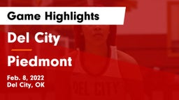 Del City  vs Piedmont  Game Highlights - Feb. 8, 2022