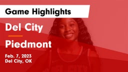 Del City  vs Piedmont  Game Highlights - Feb. 7, 2023