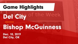 Del City  vs Bishop McGuinness  Game Highlights - Dec. 10, 2019
