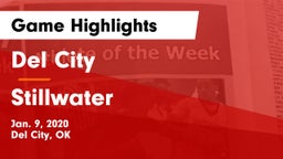 Del City  vs Stillwater  Game Highlights - Jan. 9, 2020