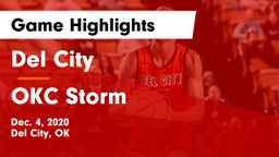 Del City  vs OKC Storm Game Highlights - Dec. 4, 2020