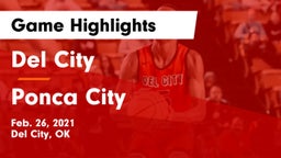 Del City  vs Ponca City  Game Highlights - Feb. 26, 2021