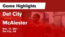 Del City  vs McAlester  Game Highlights - Nov. 13, 2021