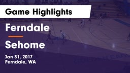 Ferndale  vs Sehome  Game Highlights - Jan 31, 2017
