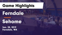 Ferndale  vs Sehome  Game Highlights - Jan. 28, 2019