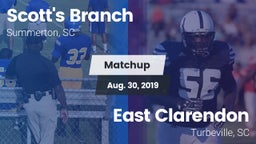Matchup: Scott's Branch High vs. East Clarendon  2019