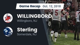 Recap: WILLINGBORO  vs. Sterling  2018