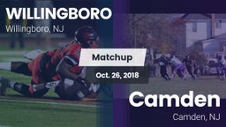 Matchup: Willingboro High vs. Camden  2018