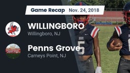 Recap: WILLINGBORO  vs. Penns Grove  2018