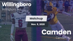 Matchup: Willingboro High vs. Camden  2020