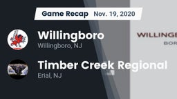 Recap: Willingboro  vs. Timber Creek Regional  2020