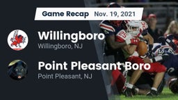 Recap: Willingboro  vs. Point Pleasant Boro  2021
