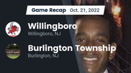 Recap: Willingboro  vs. Burlington Township  2022