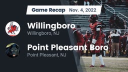 Recap: Willingboro  vs. Point Pleasant Boro  2022