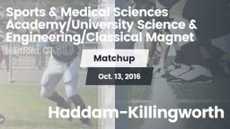 Matchup: Sports & Medical vs. Haddam-Killingworth 2016