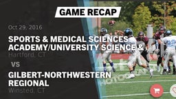 Recap: Sports & Medical Sciences Academy/University Science & Engineering/Classical Magnet vs. Gilbert-Northwestern Regional  2016